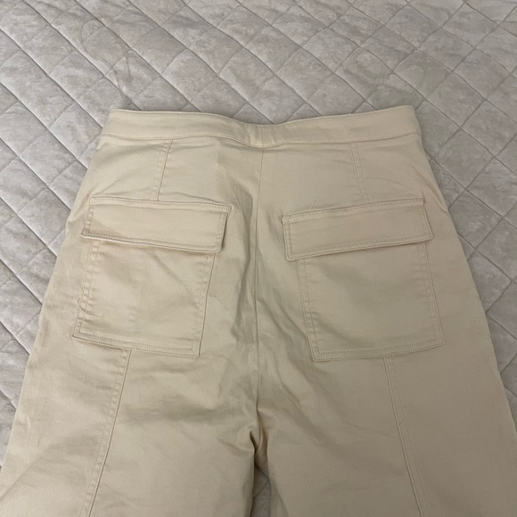 Mistress Rocks Slim Straight Khaki Cargo Pants - Picture 6 of 6